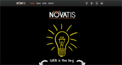 Desktop Screenshot of novatis.it